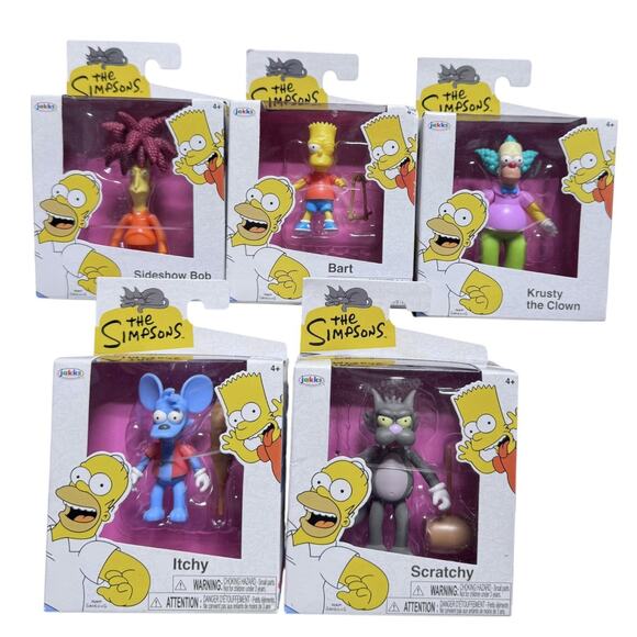 Jakks Pacific Toys The Simpsons 25 Wave 2 Set Bart